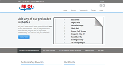 Desktop Screenshot of allofmylinks.com